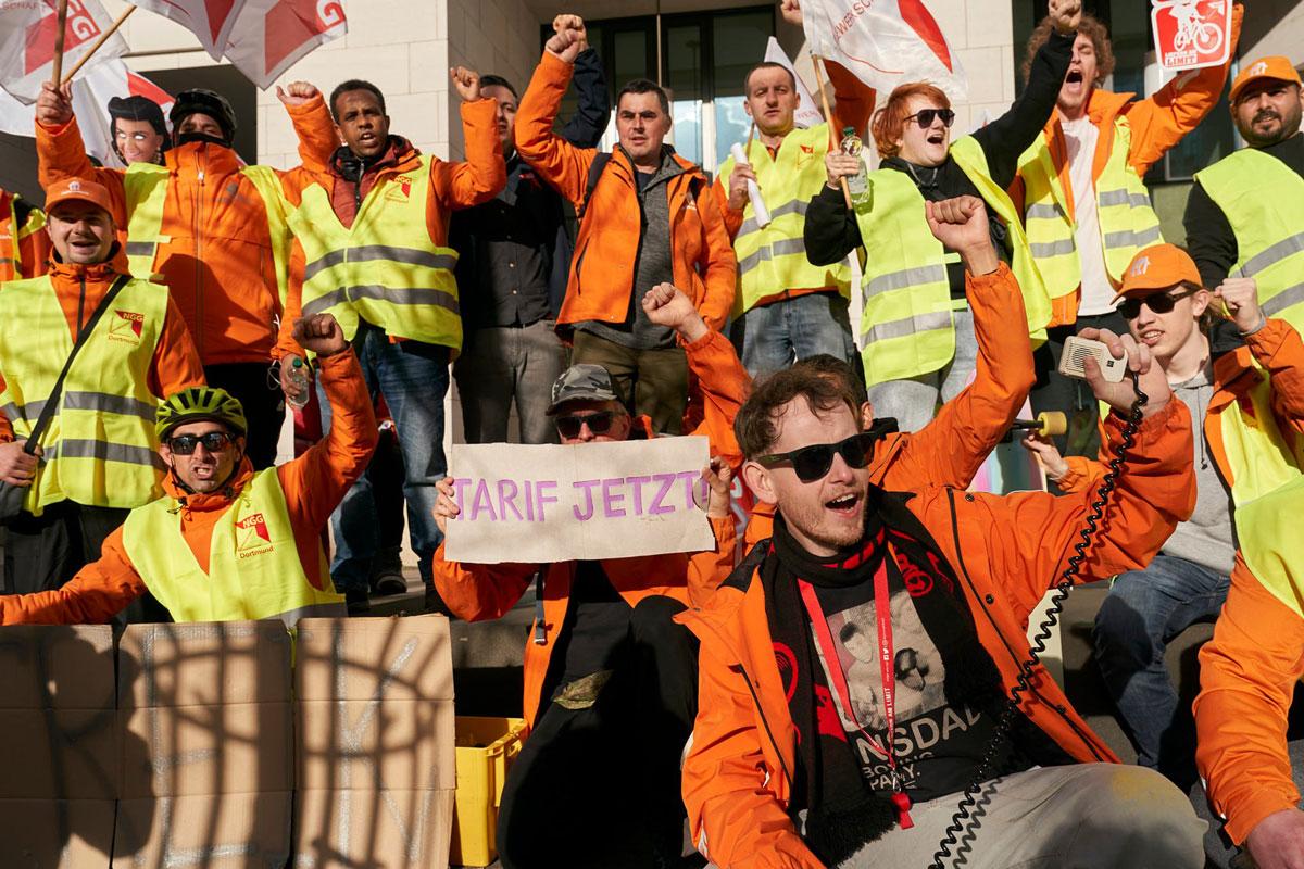 160202 Lieferando - Streik bei Lieferando - Lieferando, NGG, Streik - Wirtschaft & Soziales