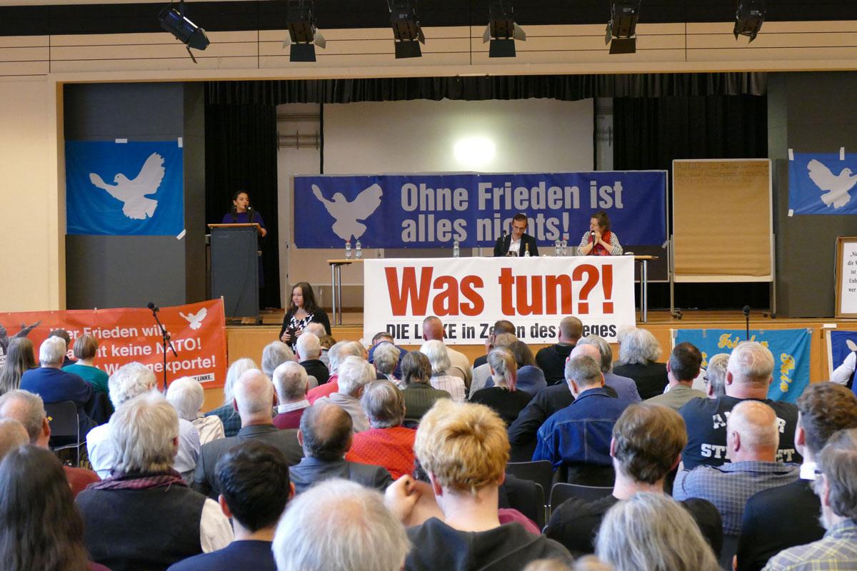 190503 Linke - Keine Ruhe vor dem Sturm - „Was tun?!“-Kongress, Andrej Hunko, Hannover, Linkspartei, Sevim Dagdelen - Politik