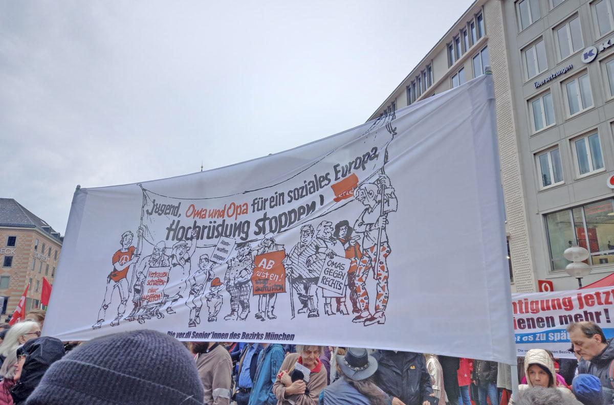 1Mai Muenchenverdigegen Krieg - Kommunisten auf den 1.-Mai-Demos - 1. Mai 2023 - Blog, DKP in Aktion