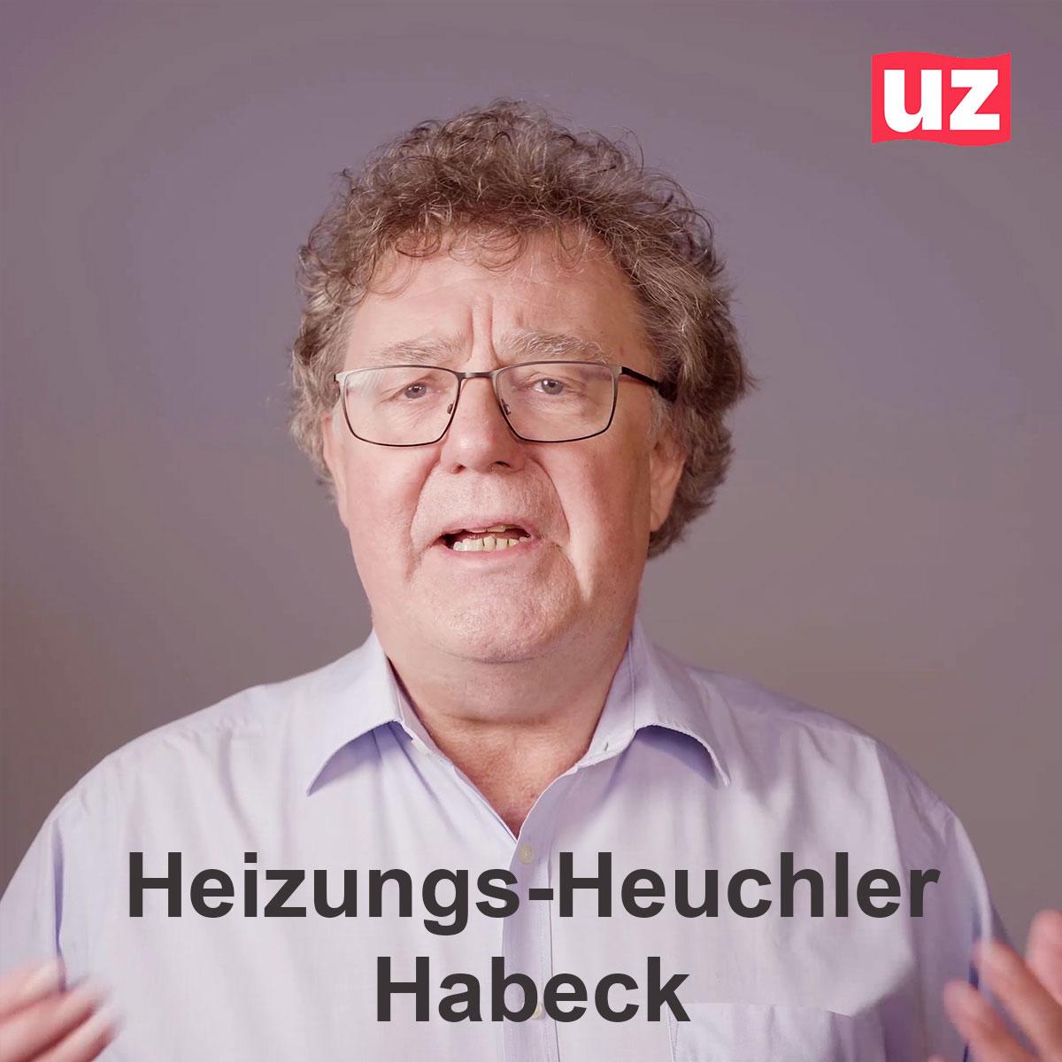 Habeck Heizung thumbnail - Heizungsheuchler Habeck - Heizung, Patrik Köbele, Robert Habeck - Blog, DKP in Aktion