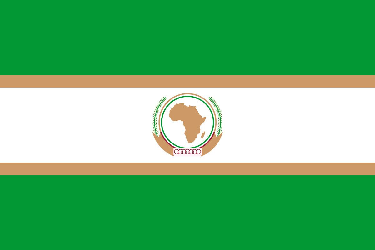OAU Fahne - 60 Jahre Kampf gegen den Kolonialismus in Afrika - Afrikanische Union, Organisation für Afrikanische Einheit - Blog