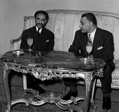 Selassie and Nasser 1963 - 60 Jahre Kampf gegen den Kolonialismus in Afrika - Afrikanische Union, Organisation für Afrikanische Einheit - Blog