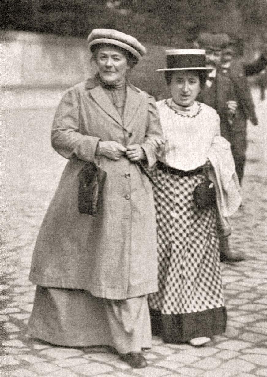 241201 Zetkin Luxemburg 1910 - Clara Zetkins Weg - UZ vom 16. Juni 2023 - UZ vom 16. Juni 2023