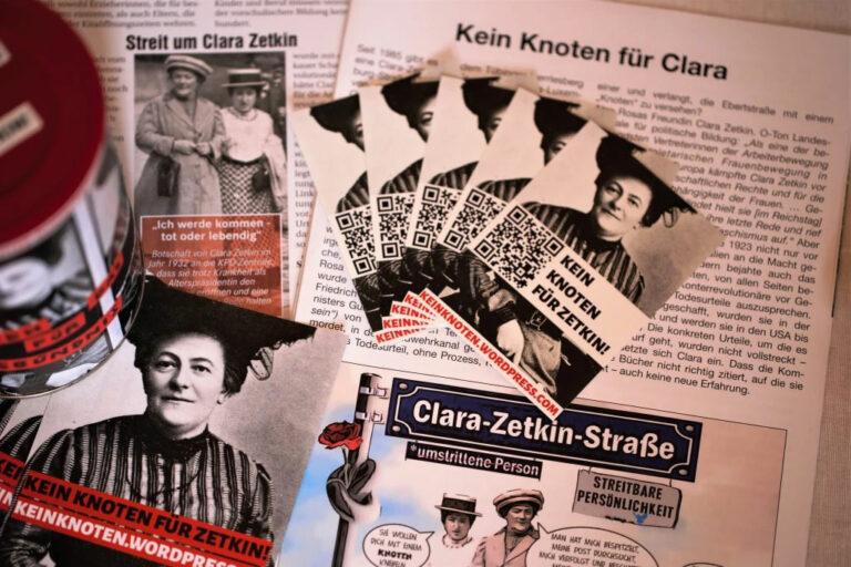 Kein Knoten fuer Clara - Kein Knoten für Zetkin - Tübingen - Tübingen