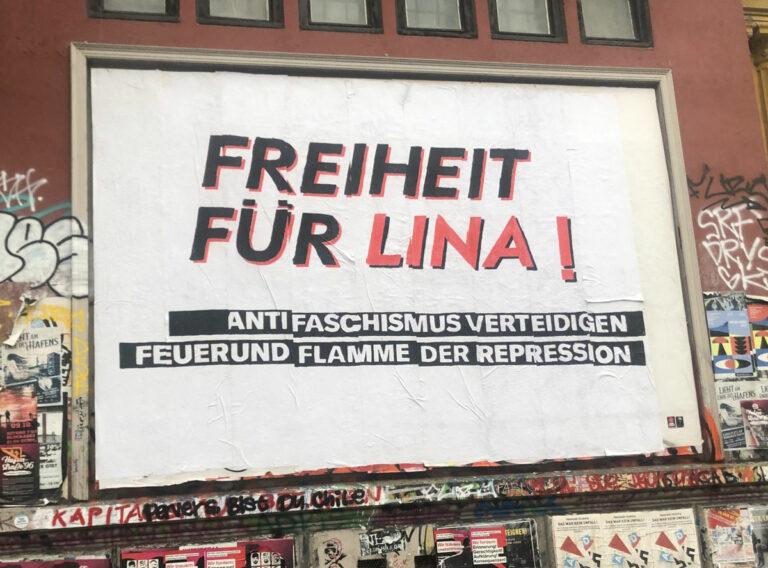 SoliAntifaOst PM 31.08 - Politisch abgeurteilt - Antifa-Ost-Verfahren, Lina E., Repression - Politik