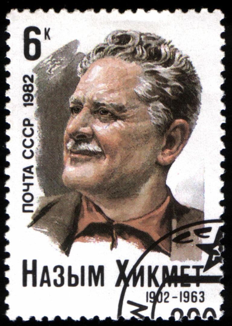 USSR stamp N - Hoffnung! - Nâzim Hikmet - Nâzim Hikmet