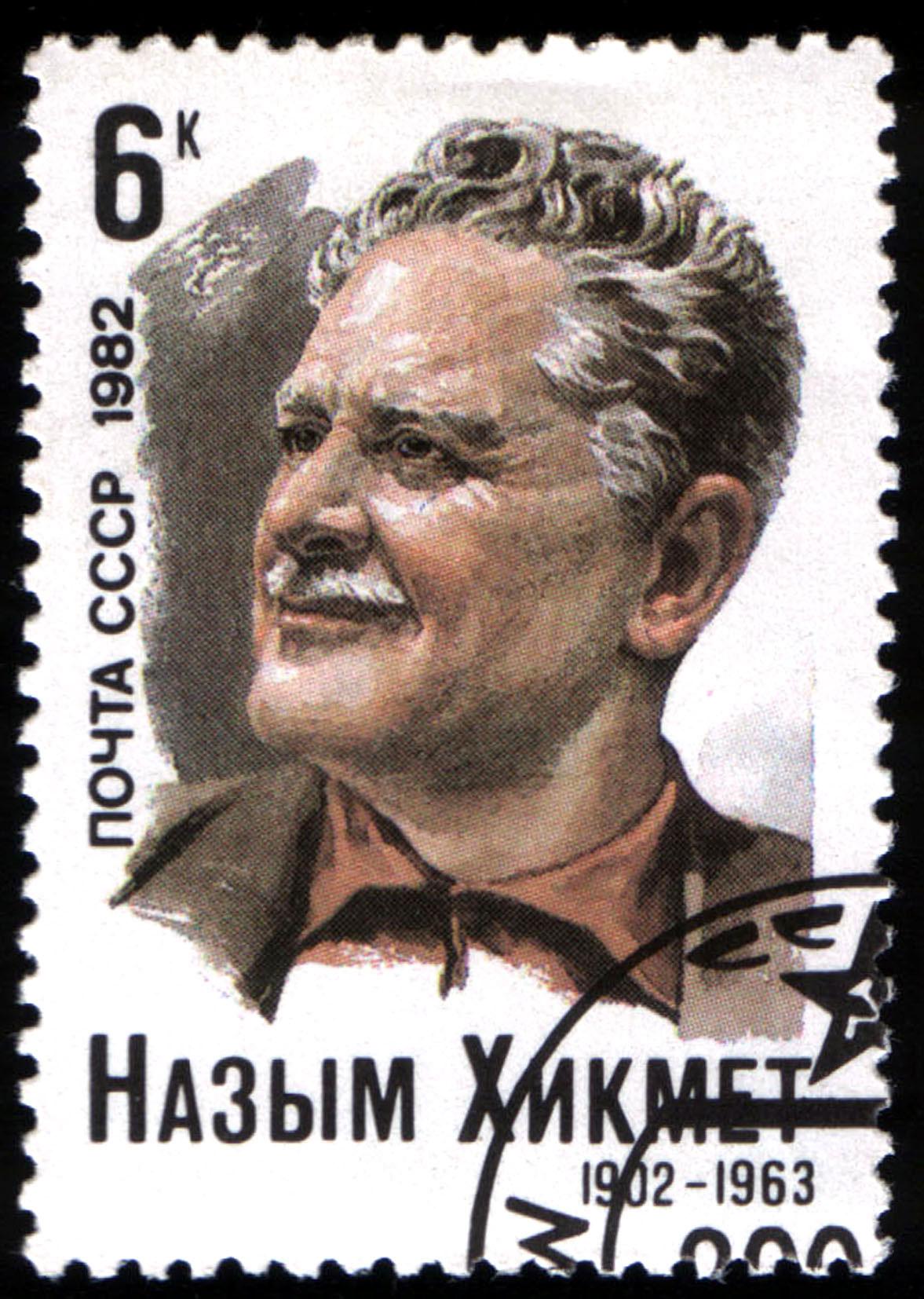 USSR stamp N - Hoffnung! - Nâzim Hikmet - Blog