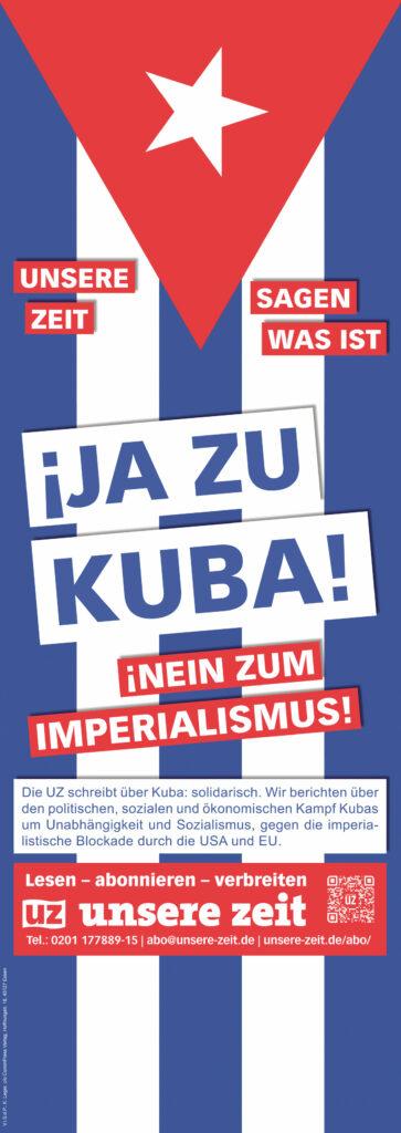 Kuba braucht unsere Solidarität!