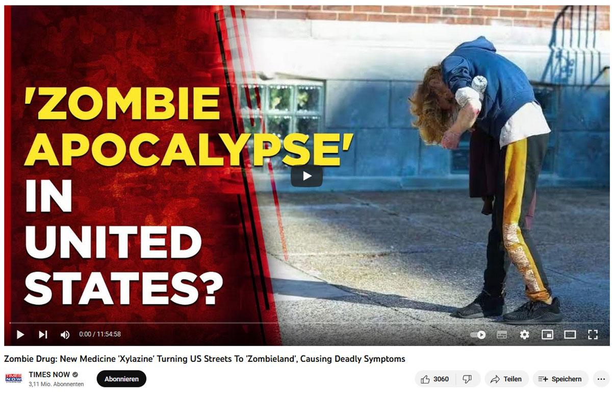 2709 zombiedrugs - Zombies - Drogenpolitik, USA - Im Bild