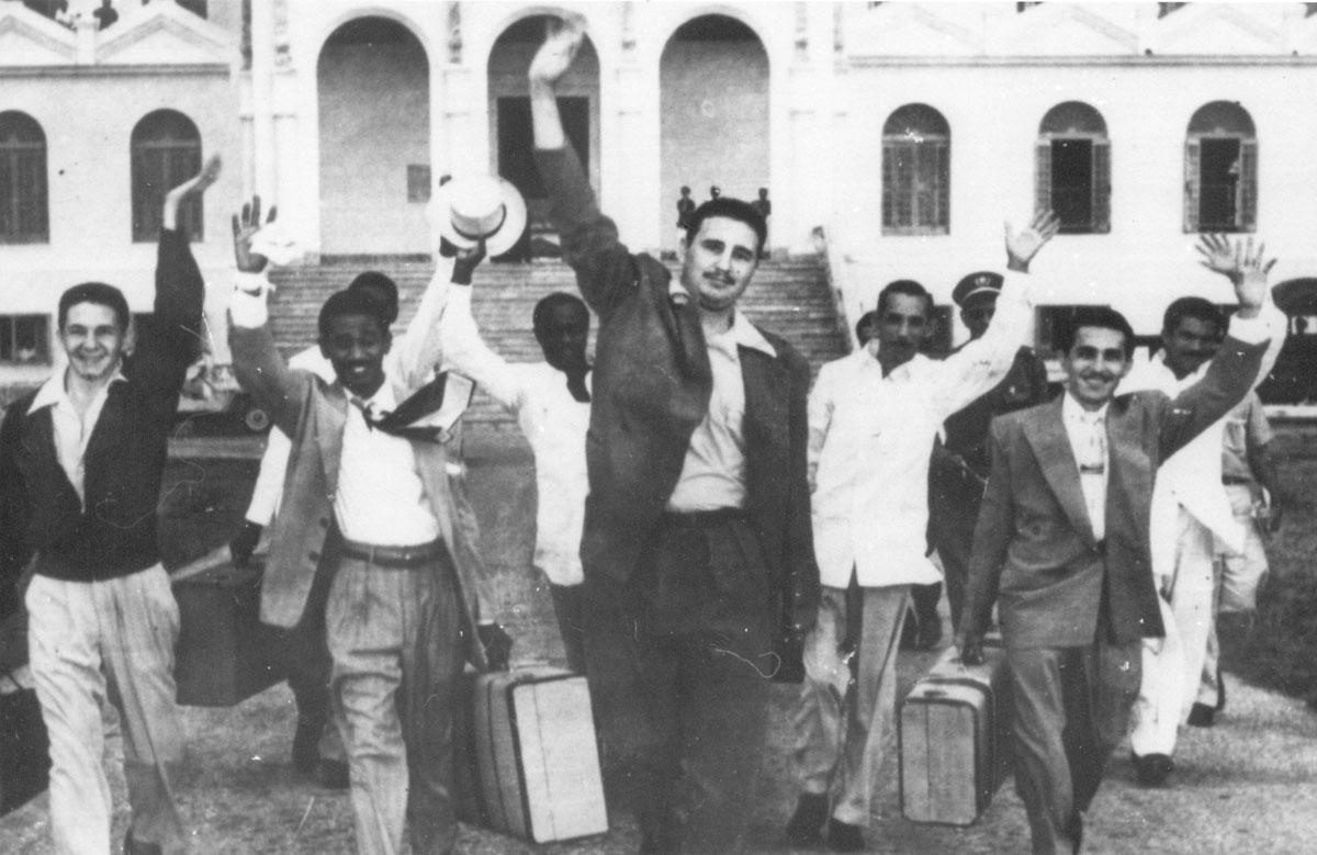 Fidel Castro, Haftentlassung 1955