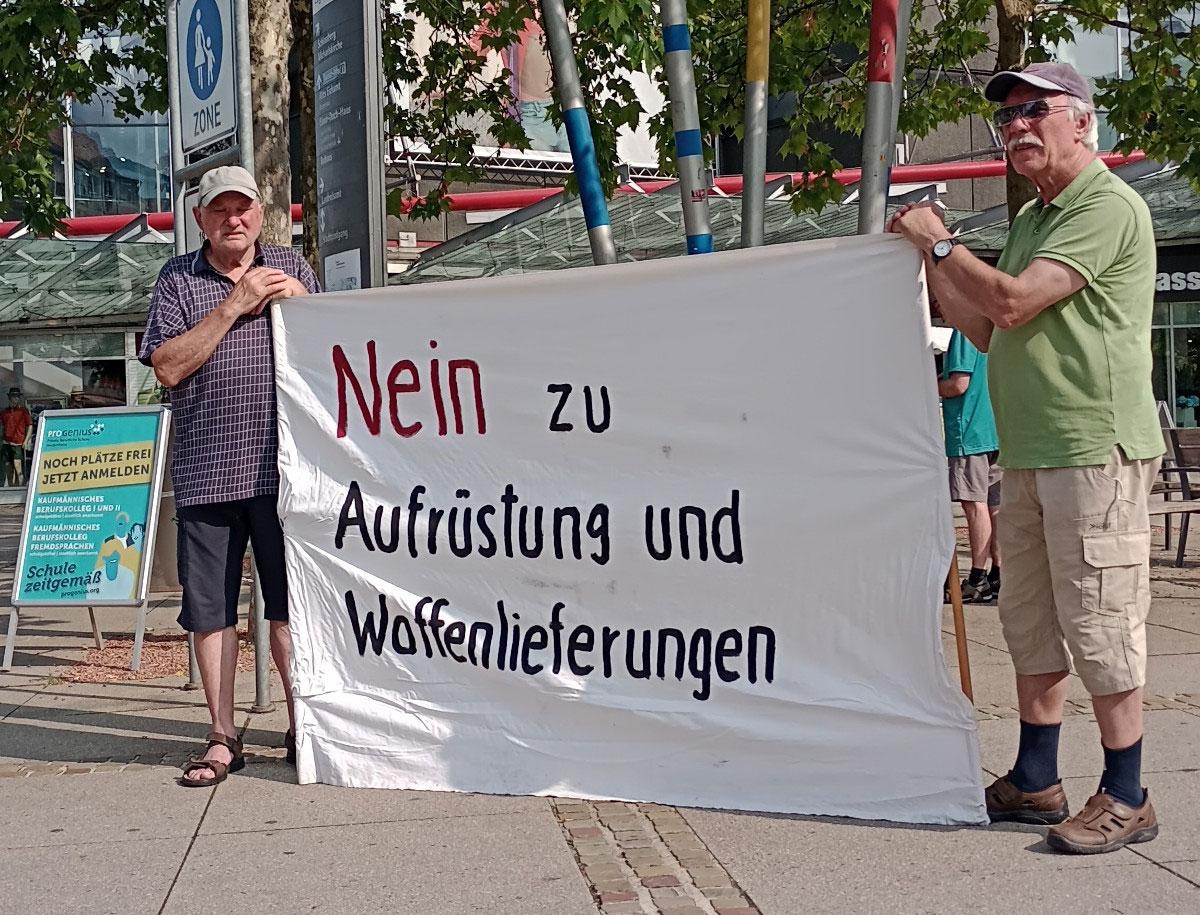 Blog spontane Aktion - Dreißigmal „spontane Aktion“ - Abrüsten statt Aufrüsten, Abrüstungskampagne, Friedensbewegung, Kriegspolitik - Blog