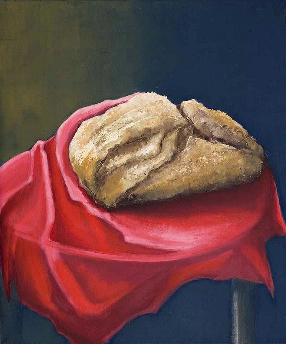 Brot und Rot - Brot und Rot - Malerei, Nachruf, sozialistischer Realismus, Ula Richter - Kultur