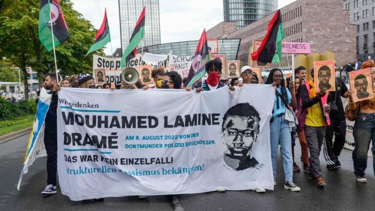 10 20230812 4305 - Wache Nord – das war Mord! - Anna Neumann, Dortmund, Mouhamed Lamine Dramé, Solidaritätskreis Mouhamed, William Dountio - Politik