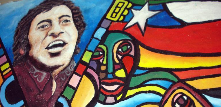 3416 2560px Mural Victor Jara - Konzerte für Chile - Unidad Popular - Unidad Popular