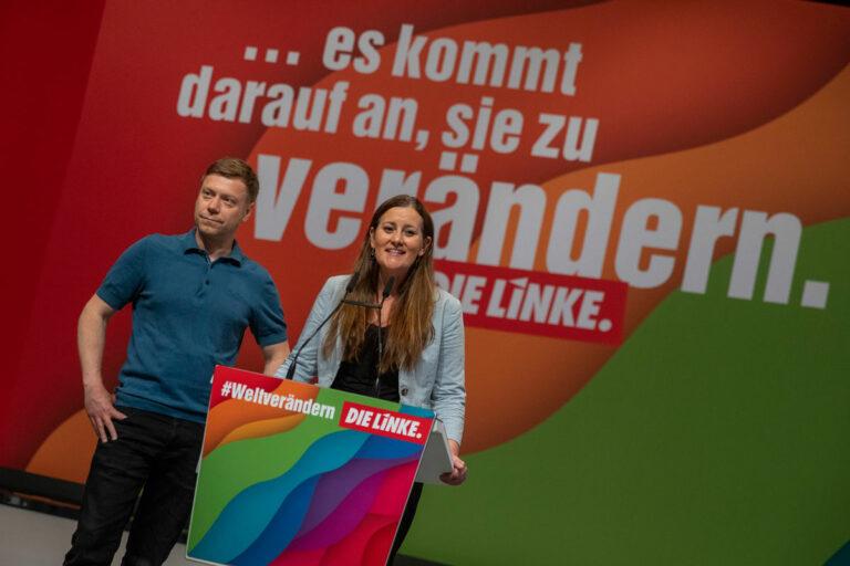 350401 Linkspartei - Neuausrichtung statt Demokratie - Janine Wissler, Neuausrichtung, Partei "Die Linke", Parteivorstand, Spaltung - Politik