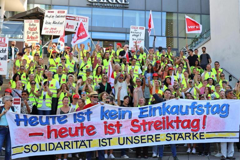 380201 Handel 1 - Gegen die Blockade - Baden-Württemberg, Streik, Tarifrunde Handel - Blog