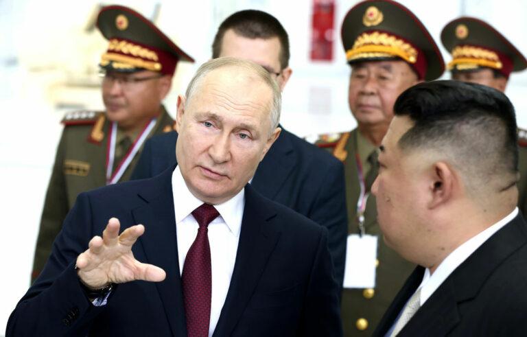 380702 Putin - Revitalisierung der Solidarität? - Kim Jong-un - Kim Jong-un