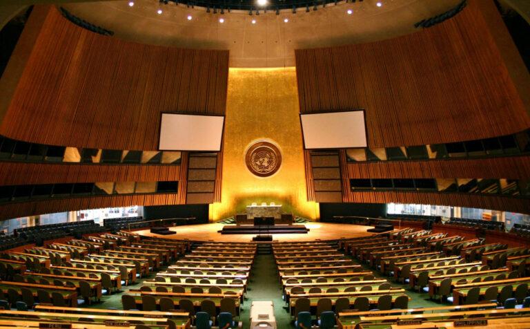 UN General Assembly hall - Wölfe im Schafspelz - Blog - Blog