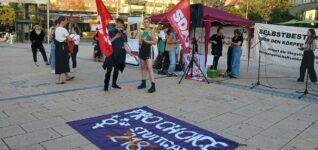 Bundesweite Proteste am Safe Abortion Day