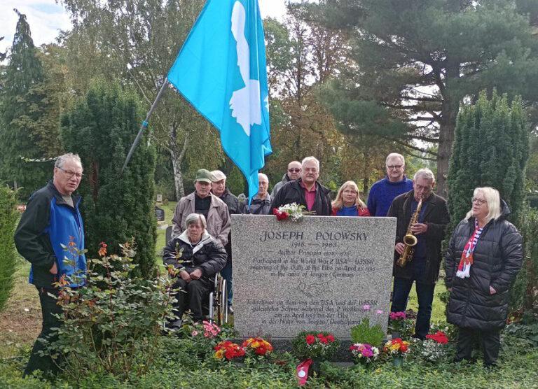 4215 Torgau Polowsky Gedenken - Im Geiste der Brüderlichkeit - Joseph Polowsky - Joseph Polowsky