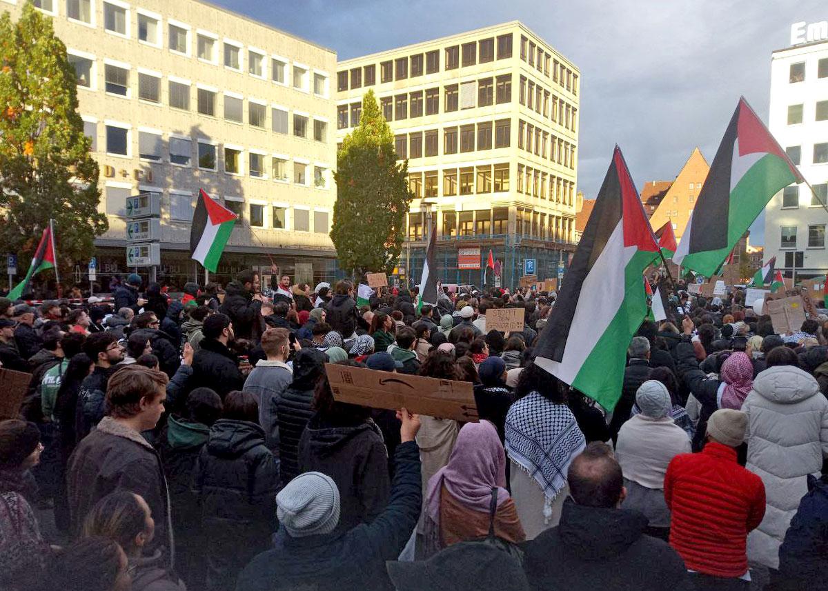 4405 Bild1 - Einschüchterung abgewehrt - Bayern, Palästina-Solidarität, Repression - Politik