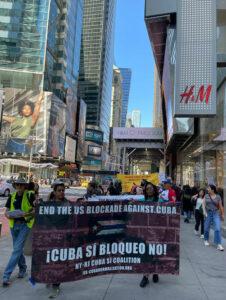 4407 NewYork - Weg mit der Blockade - Blockadepolitik, Kuba-Solidarität, UNO - Internationales
