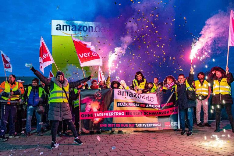 450202 Amazon - Roter Freitag - Amazon, Black Friday, GMB, Streiks, ver.di - Wirtschaft & Soziales