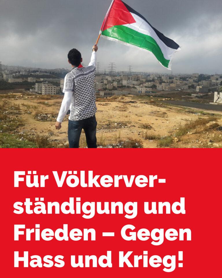460502 Bildmeldung - Widerspruch gegen Auflage eingelegt - Palästina-Solidarität - Palästina-Solidarität