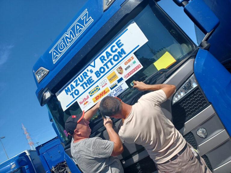 480202 Graefenhausen - Solidarität gegen Monopole - Lkw-Fahrer-Streik - Lkw-Fahrer-Streik