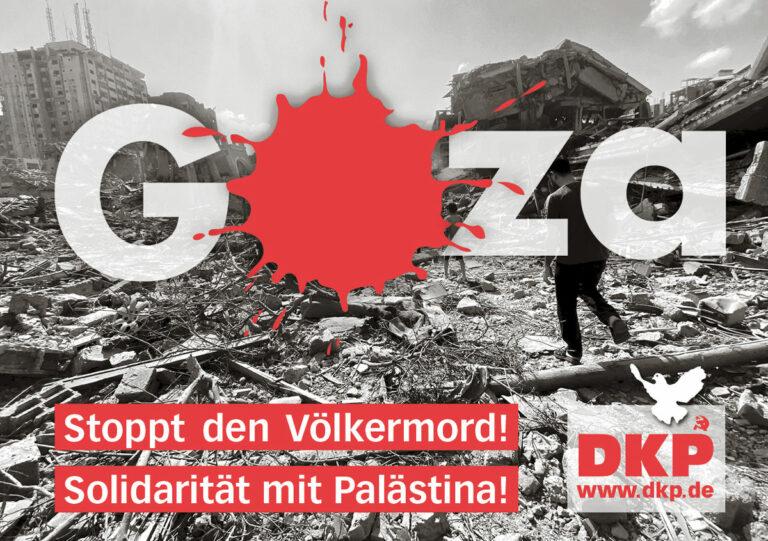 Aufkleber Gaza 2023 DRUCK - Geplanter Amoklauf - Gaza - Gaza