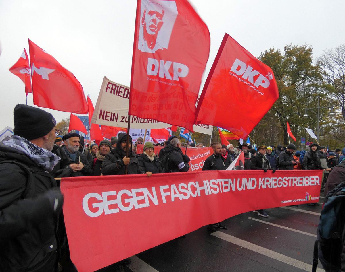 Dietmar Treber 6 - Starke Friedensdemo in Berlin - 25. November 2023, Friedensbewegung - Blog