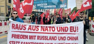 Krieg beginnt hier – Widerstand auch!