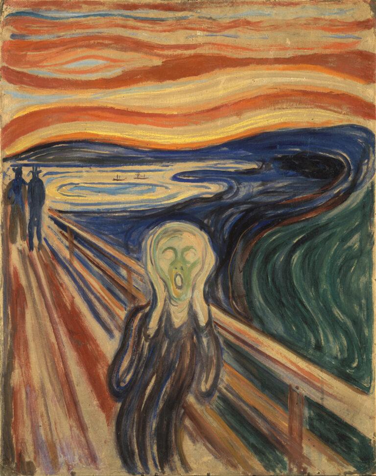 4911 Edvard Munch The Scream - Die Kunst tritt ein ins Zeitalter des Imperialismus - Umwelt und Natur - Umwelt und Natur
