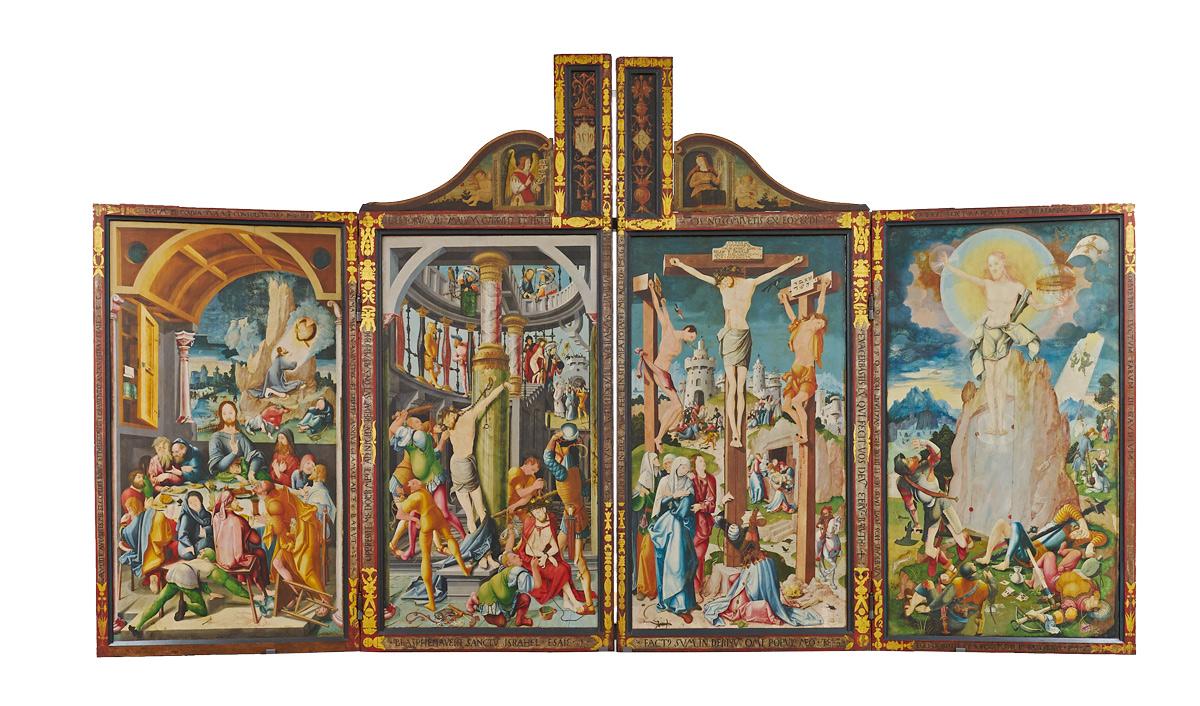 51 12 13 Altar2 - Es war ein ganzes Stück zu früh - Aufstand, Bauern, Malerei, Religion und Kirche - Kultur
