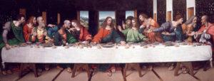 Giampietrino Last Supper ca 1520 - Es war ein ganzes Stück zu früh - Aufstand, Bauern, Malerei, Religion und Kirche - Kultur