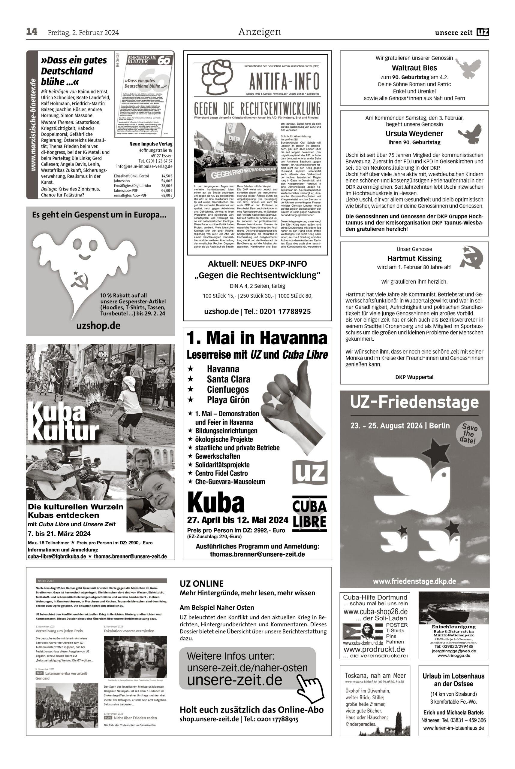 UZ 2024 05 Seite 14 scaled - Anzeigen 2024-05 - UZ vom 2. Februar 2024 - UZ vom 2. Februar 2024