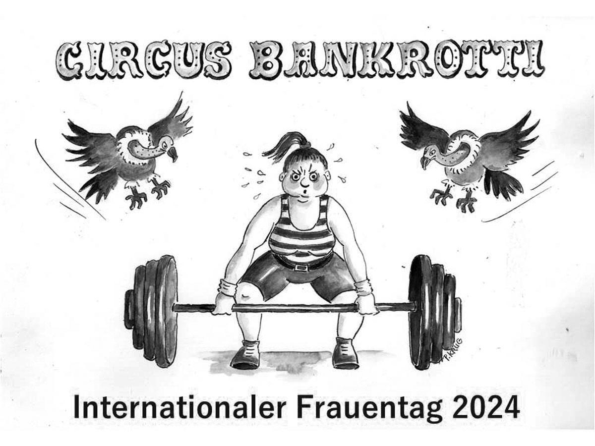 Petra Frauentag komplett WEB sw - So notwendig wie 1910 - Internationaler Frauentag 2024 - Vermischtes, Blog