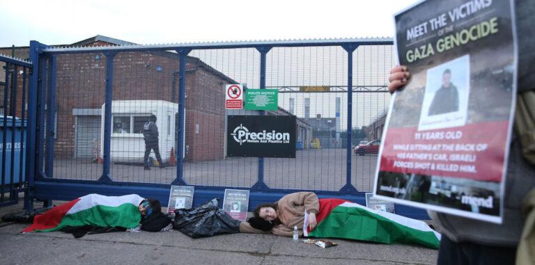 1007 Bildmeldung - Palestine Action - Rüstungskonzerne - Rüstungskonzerne