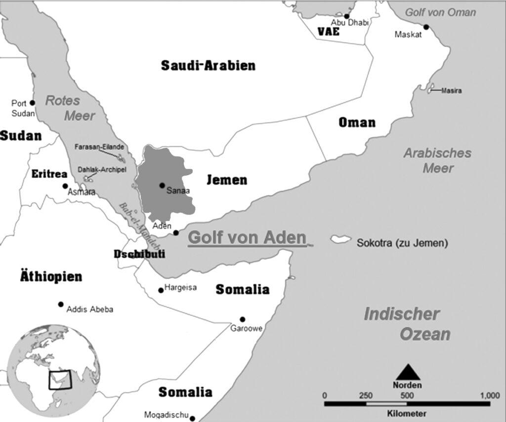 1008 GolfvonAdenKartevonDanielPresberger SW - Befehlsempfänger Irans? - Ansar Allah, Gaza, Imperialismus, Iran, Krieg im Jemen, Widerstand - Internationales