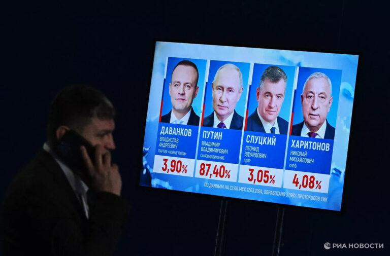 120601 Russland - Breite Zustimmung, hohe Beteiligung - Präsidentenwahl - Präsidentenwahl