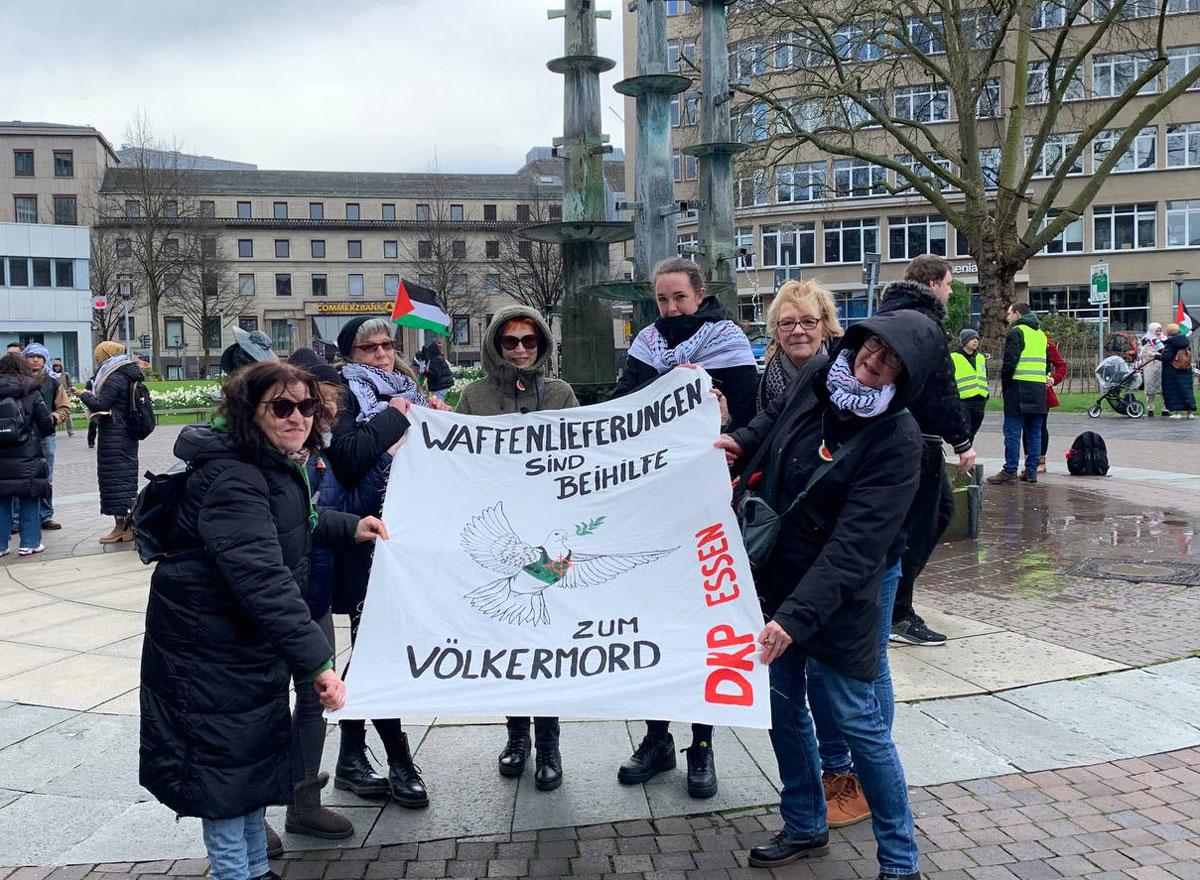 131501 Essen - Solidarität mit Palästina - Essen, Palästina-Solidarität - Aktion