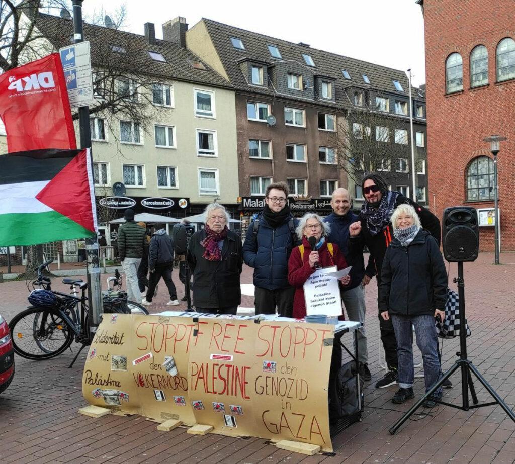 131502 Dortmund - Solidarität mit Palästina - Essen, Palästina-Solidarität - Aktion