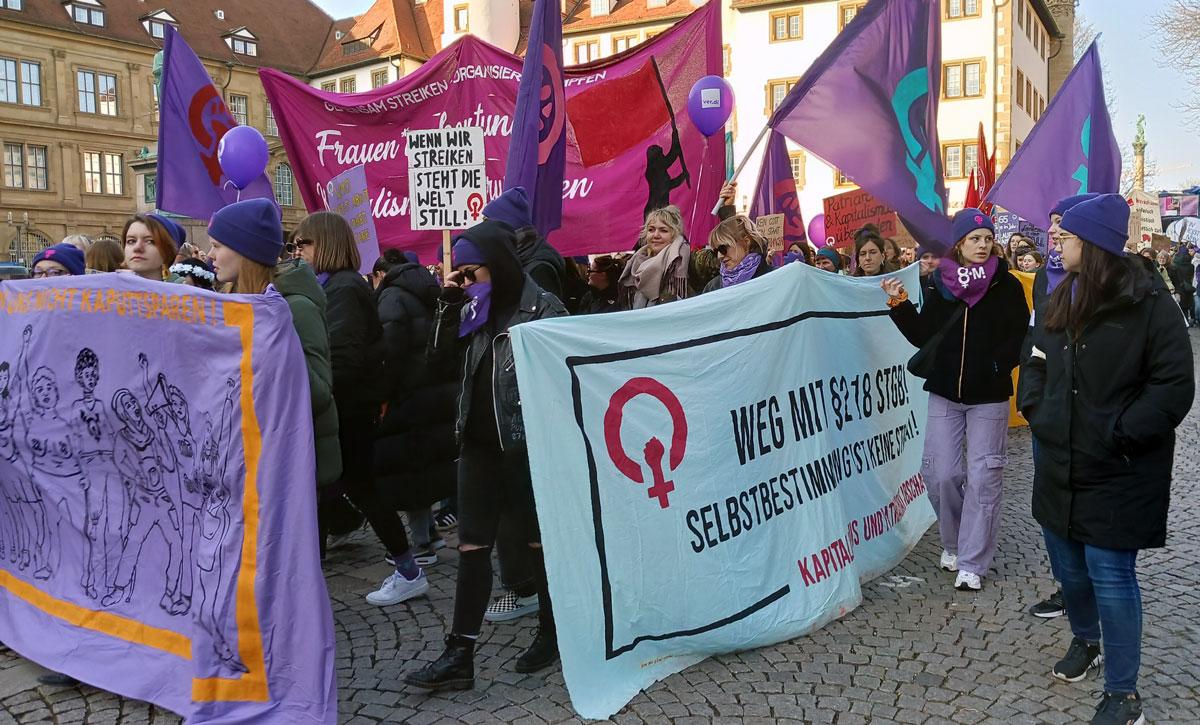 20240308 164523 - Frauentag ist Streiktag - Internationaler Frauentag 2024, Stuttgart, ver.di - Blog