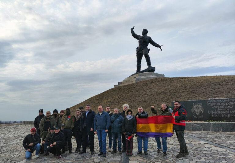 Antifa Karawane1 - „Sorgt dafür, dass eure Regierungen die Waffenlieferungen beenden!“ - Antifa-Karawane, DKP Berlin, Donbass, Stefan Natke - Blog