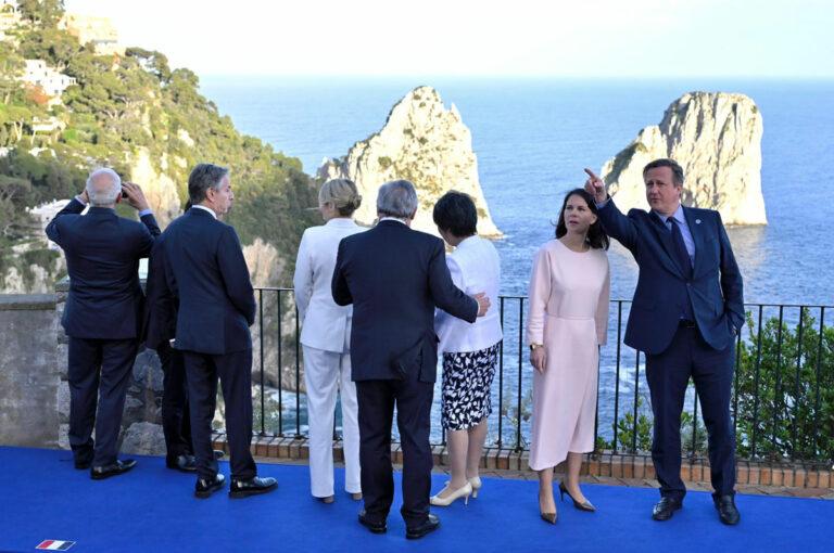 170701 Capri - Kriegskurs auf Capri - Treffen der G7-Außenminister - Internationales