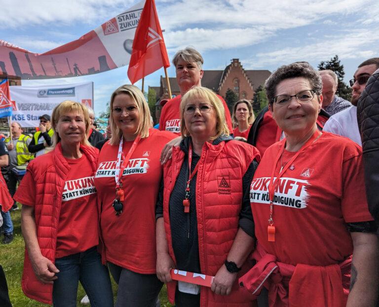 180303 Stahl - Protest gegen Verkauf - Wirtschaft & Soziales - Wirtschaft & Soziales