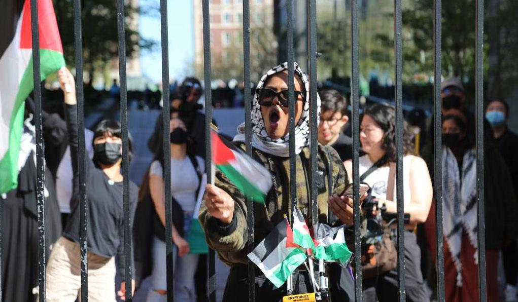 190702 USA - Protest nicht zu stoppen - Palästina-Solidarität, USA - Internationales