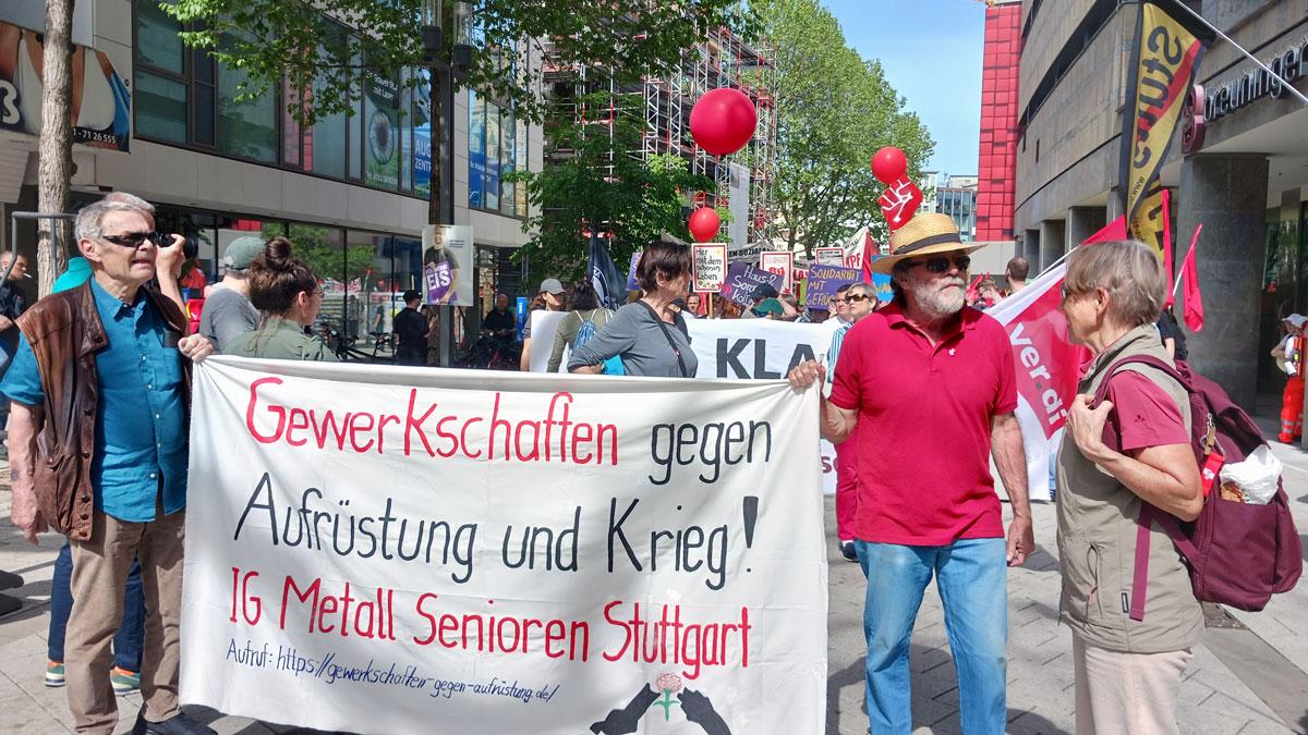 20240501 111643 - DGB sagt kurzfristig Demo ab – ver.di meldet Spontandemo an - 1. Mai 2024, DGB, Repression, Stuttgart, ver.di - Blog