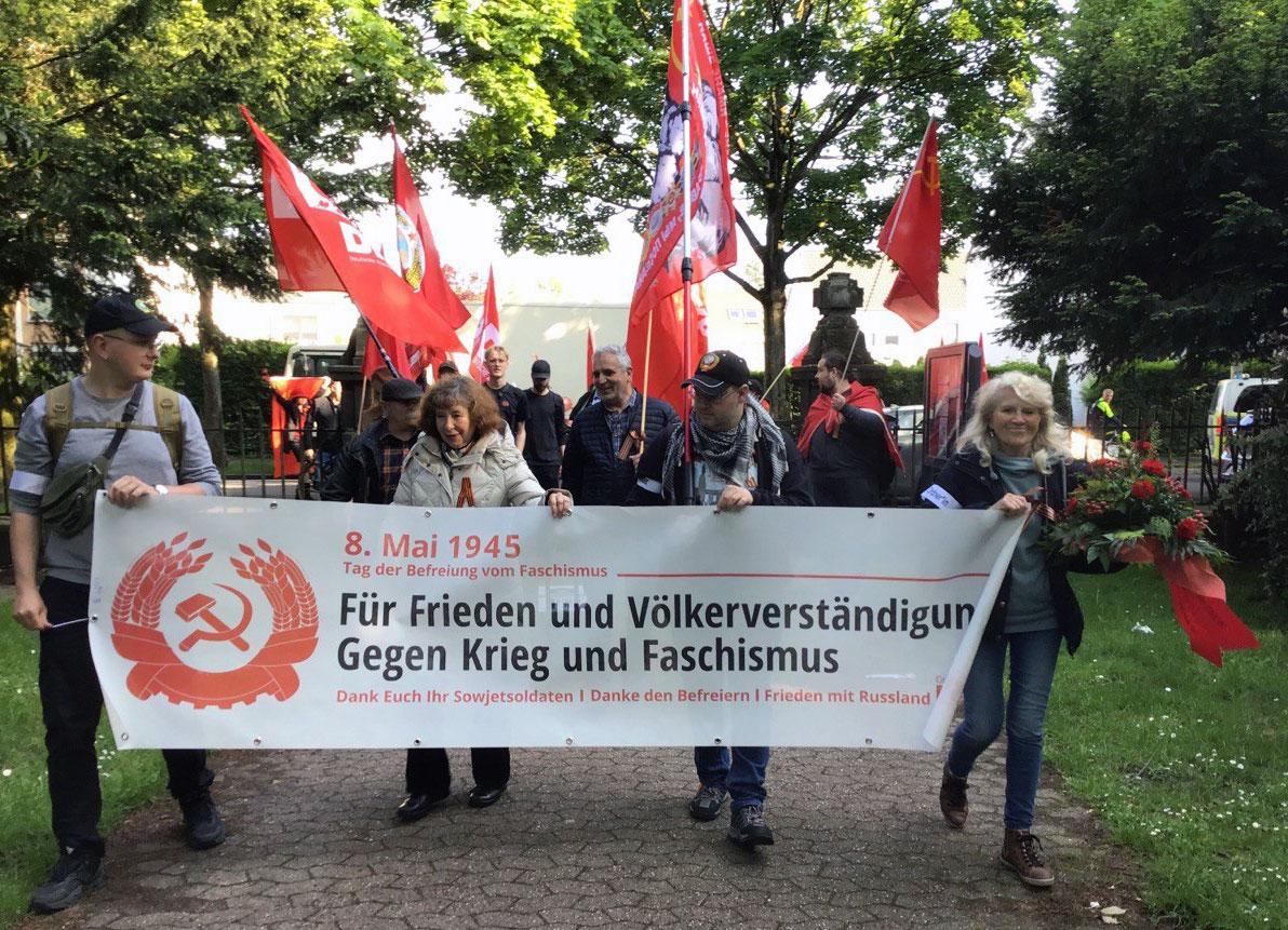 24613 - Kämpferisches Gedenken - 8. Mai 2024, 9. Mai 2024, Berlin, DKP, DKP Berlin, Repression, Tag der Befreiung vom Faschismus, Tag des Sieges im Großen Vaterländischen Krieg - Blog