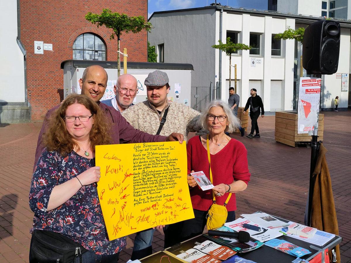 DKP 2BDortmund 2B9 - Kämpferisches Gedenken - 8. Mai 2024, 9. Mai 2024, Berlin, DKP, DKP Berlin, Repression, Tag der Befreiung vom Faschismus, Tag des Sieges im Großen Vaterländischen Krieg - Blog